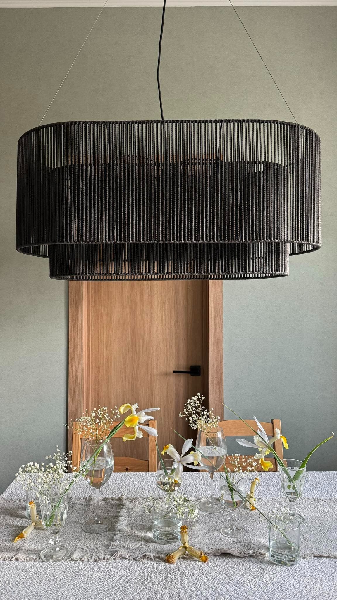 Cardinal Luxury Modern Chandelier Fanoos